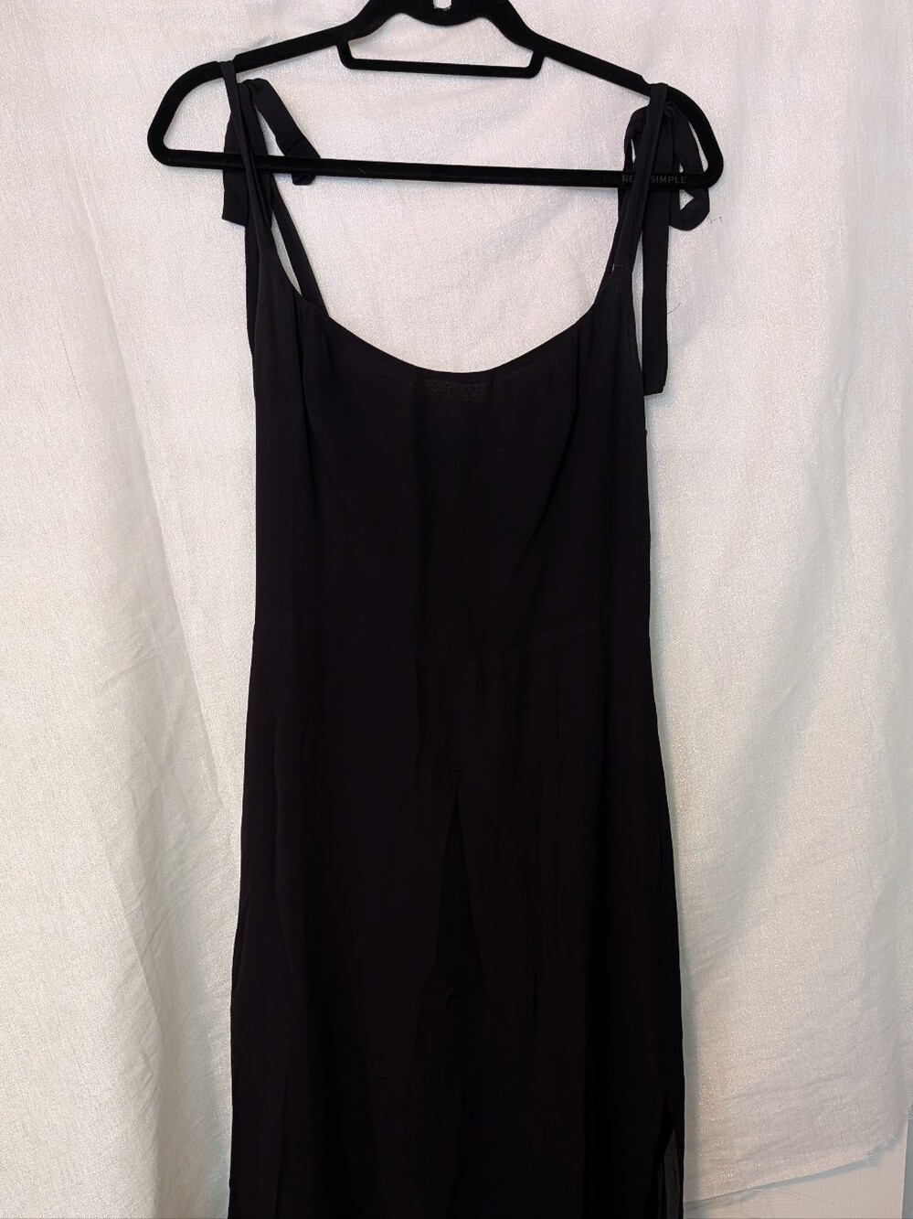 Reformation Besse Dress Black - Size 8